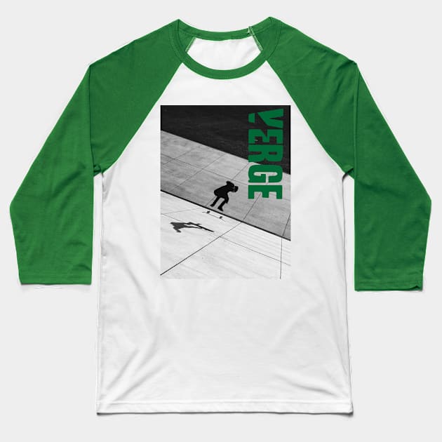 Verge skater Baseball T-Shirt by Skitto